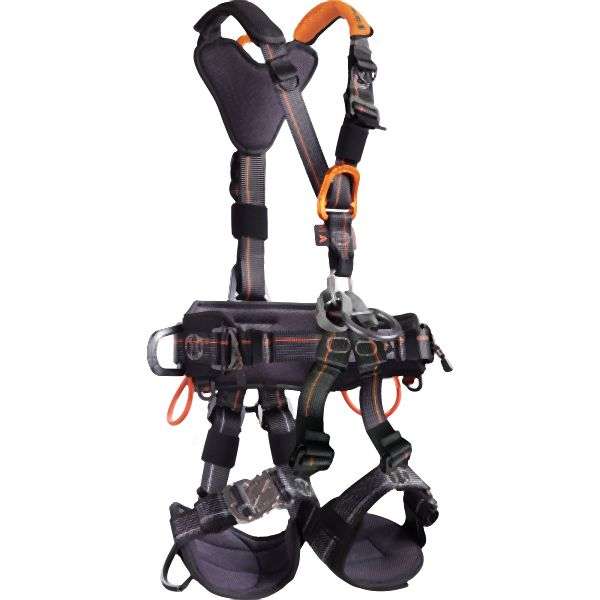 Ignite ARGON Lightweight Rope Access harness with Aluminum D-rings, Comfort Padding.